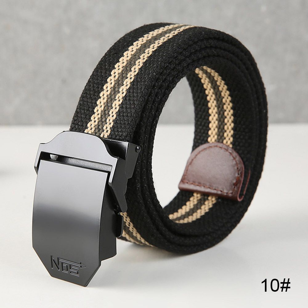 VRCHIC Belt Men Tactical Belt 3.8 cm Wide Casual Fabric Knit Belt Outdoor Automatic Buckle Men Belts ceinture homme