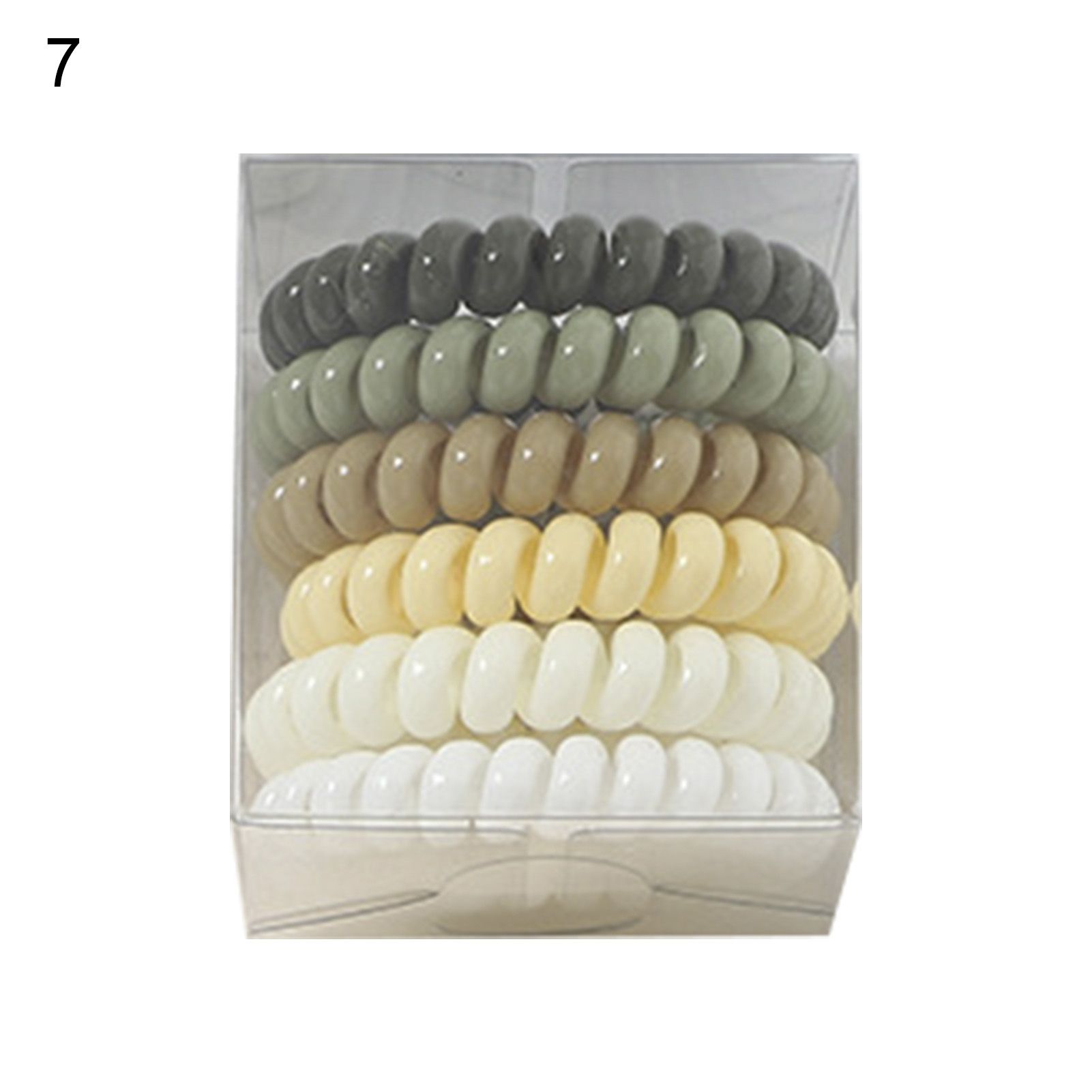 Ponytail Holder Flexible Spring Hair Band Girls Scrunchie