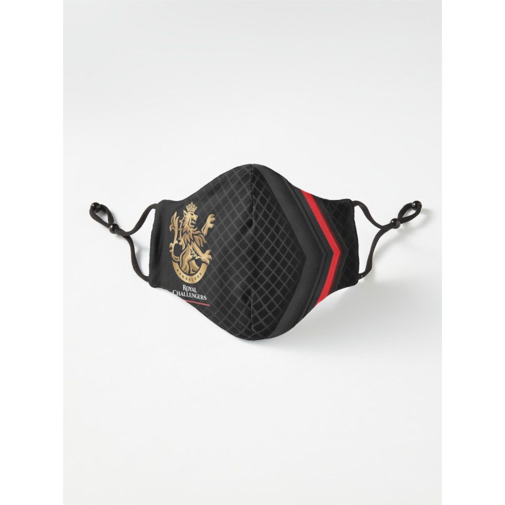Bangalore Royal Challengers IPL T20 Series Six Layer Face_Mask Tiktok_Mask For Men And Women Gaming_Mask With Adjustable Ear Loop And Digital Print Face_Mask Graphics Print Anime_Mask