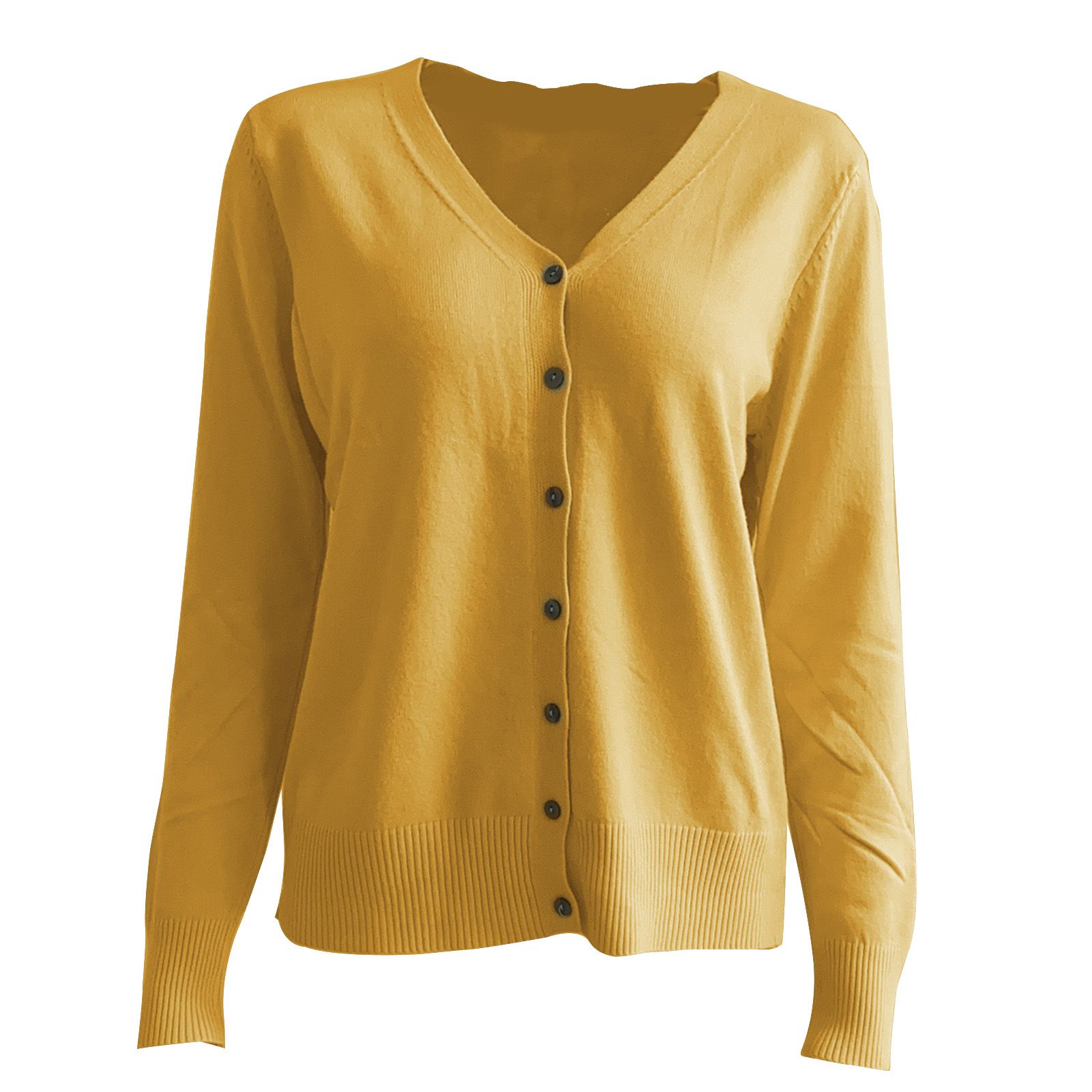 Office Lady Coat All Match Elegant Knitted Cardigan Sweater