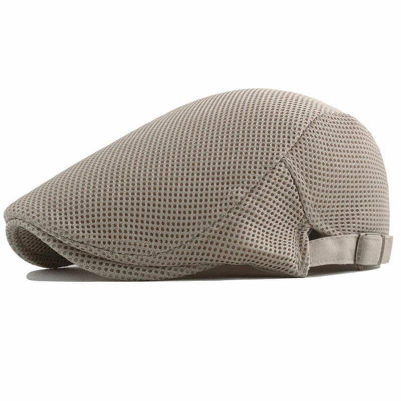 Sommer Mütze Hut Mesh Golf Driving Sun Flat Beret