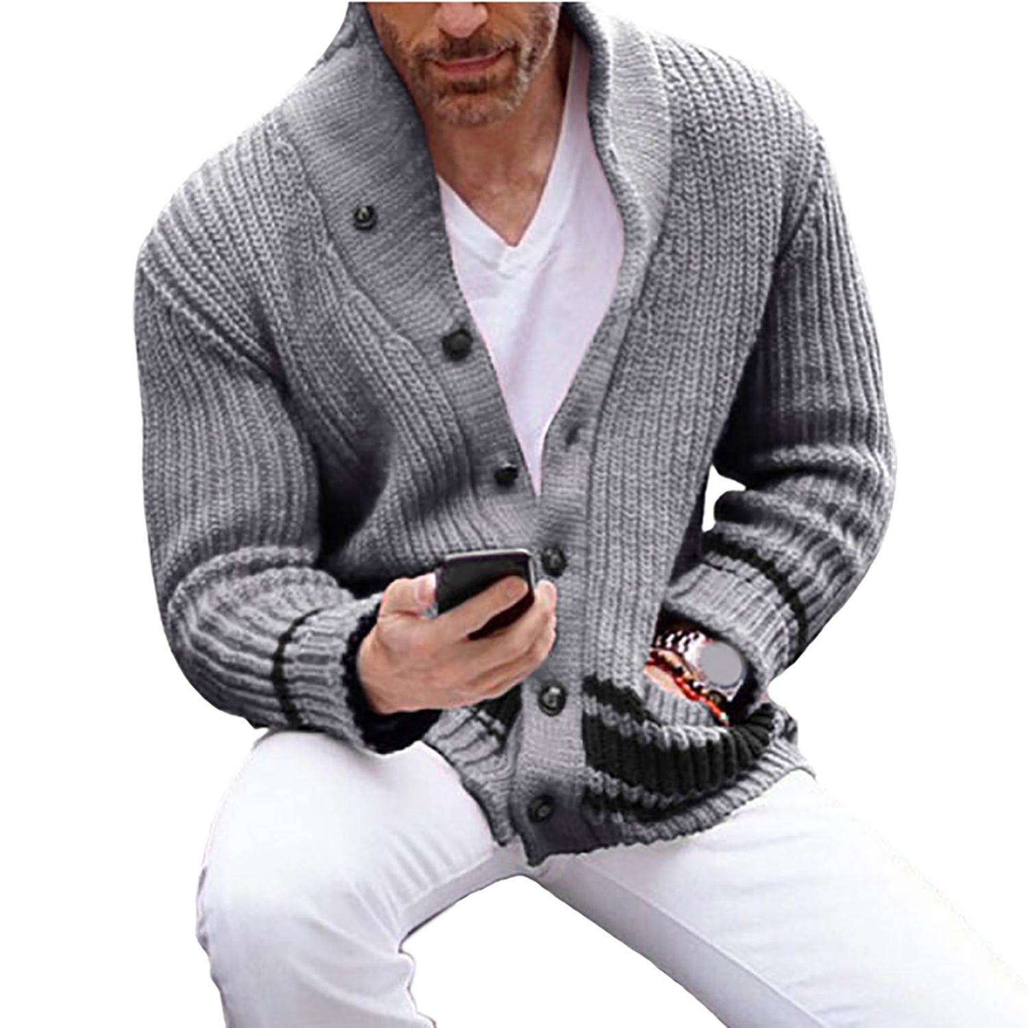 Spring Sweater Coat Warm Casual Winter Sweater