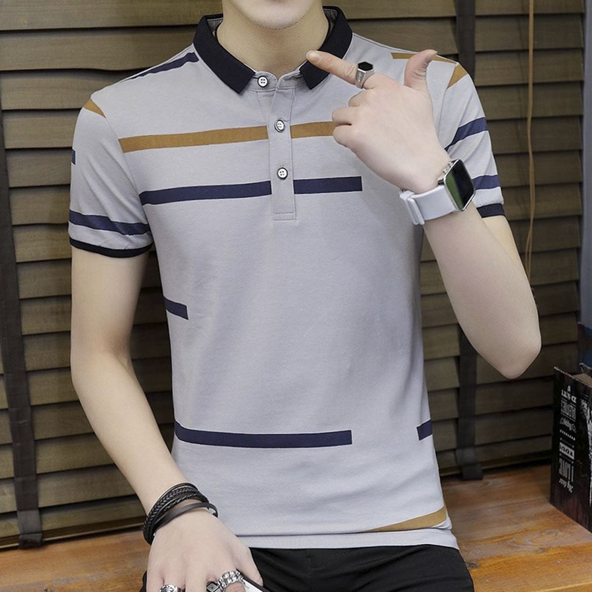 Summer polo shirt men high quality brand clothing short sleeve cotton business casual breathable homme camisa plus