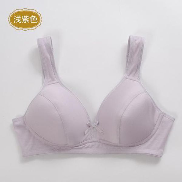Silk bra Non Steel Ring Bra Vest Thin Silk Underwear Bra