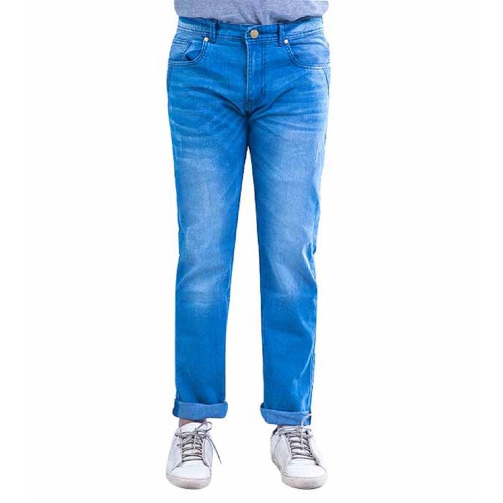 Navy BlueDenim Jeans For Men
