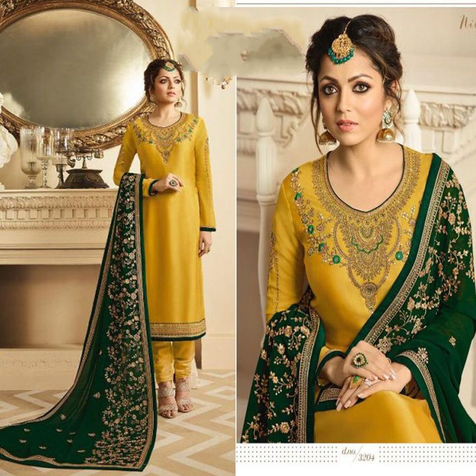 Indian Soft Jorjet Dress
