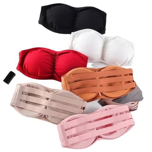 Summer Sexy Invisible Bra Lingerie For Women Backless Seamless Strapless Bra Sexy Bralette Mujer Brassiere Crop Top Push Up Bras - Bra - Bra For Girls