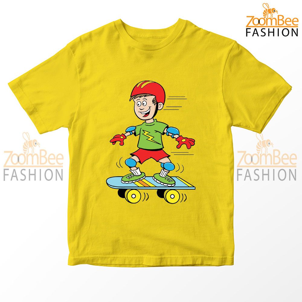 flash boy kid yellow t shirt