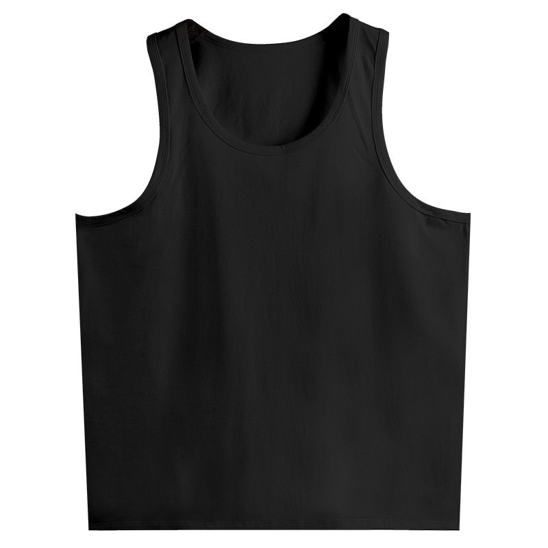 Plus Size 4XL 5XL 6XL 7XL 8XL Gym TaTop Men Stretch Cotton Loose White Vest Big Bodybuilding Dedeur Homme Fitness Clothing