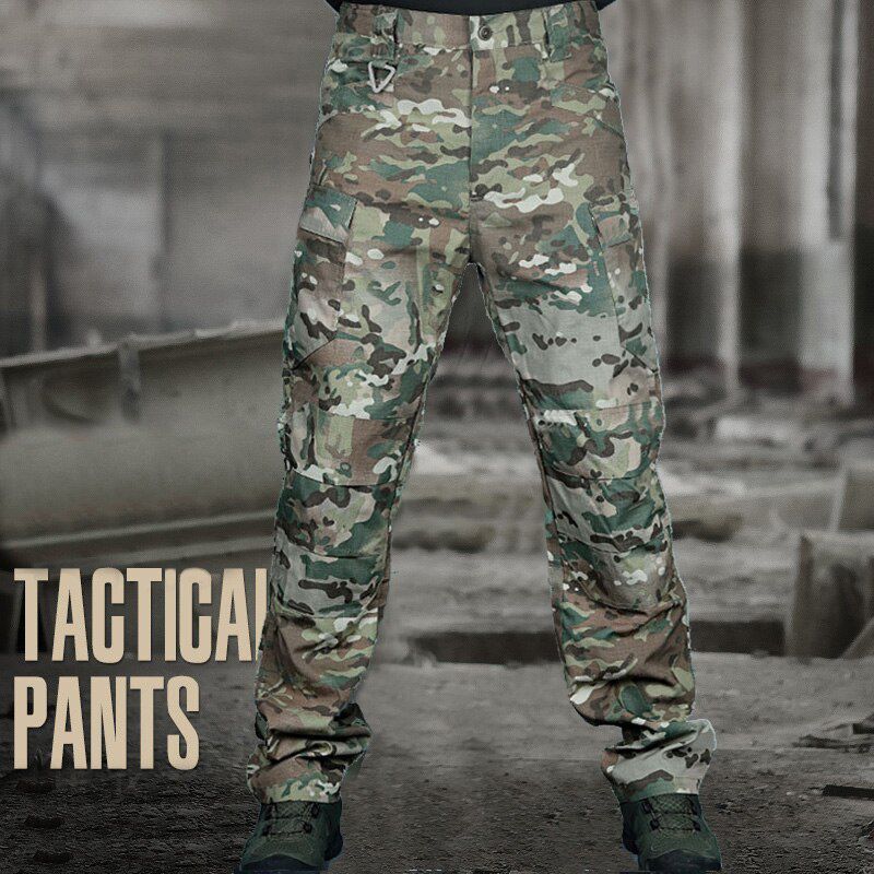 6XL City   Pants Elastic   Trousers Many ckets Waterproof Wear Resistant Casual Cargo Pants Men