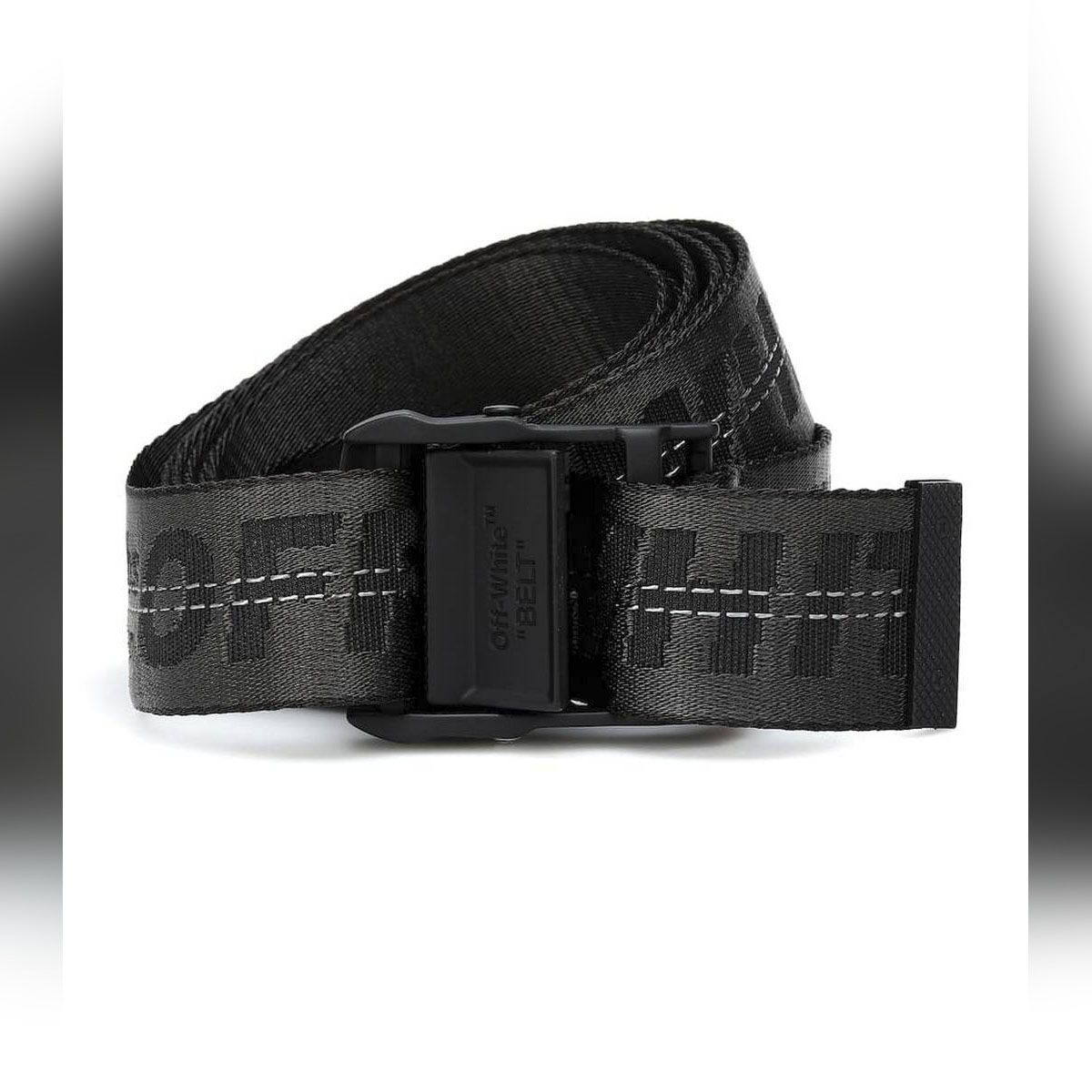 Off White Belts Embroidery Canvas Letter 130-200cm street Belt - Belt For Men
