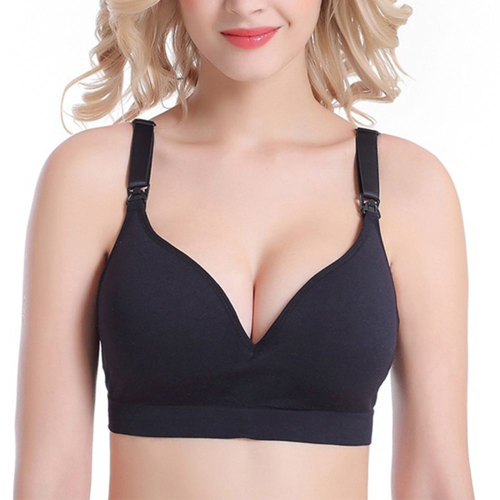 Women Breastfeeding Maternity Pregnant Push Up Bra Nursing Feeding Bra