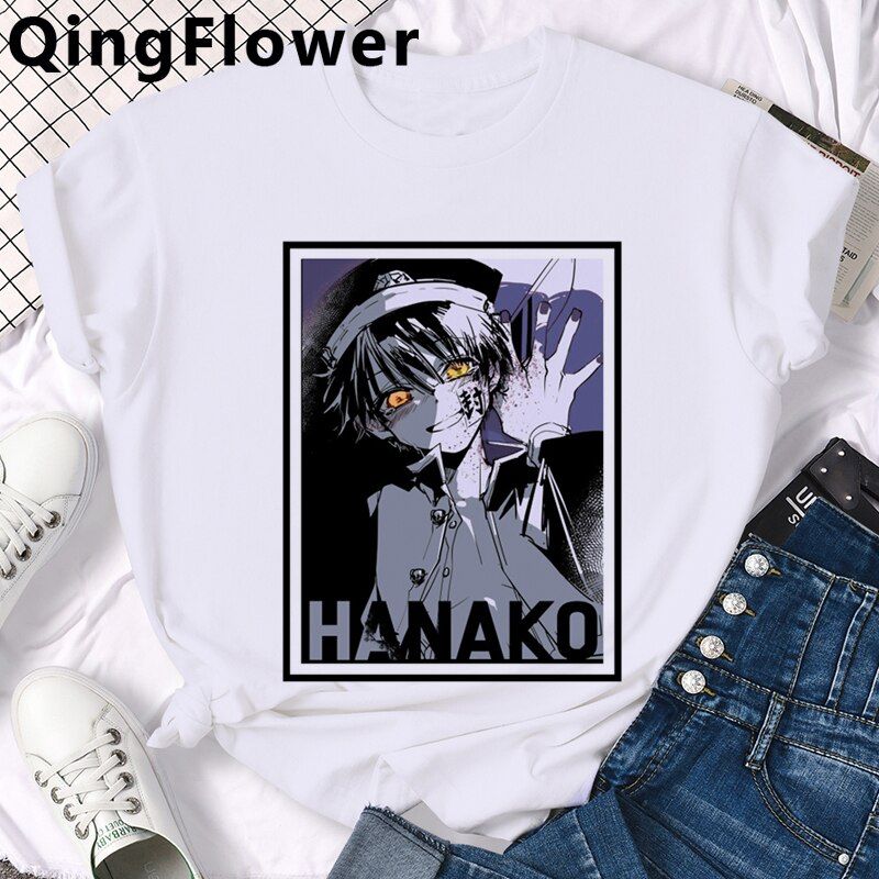 Toilet Bound Hanan Graphic Tshirt Men Kawaii Japanese Anime T Shirt Funny Cartoon Summer Tops Tees UniT-shirt Male