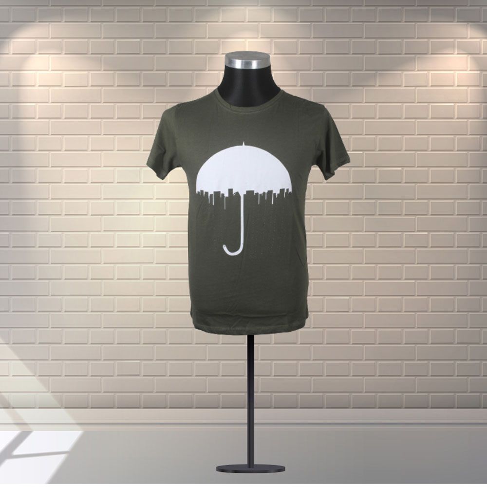 Half Sleeve Trendy Cotton Printed T-Shirt