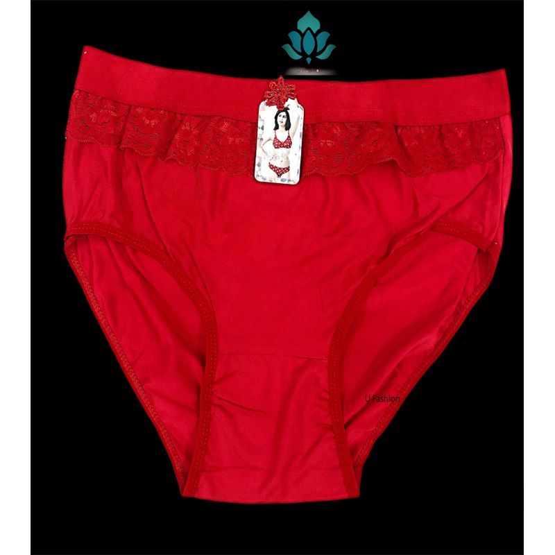 Soft Smooth Lace Full Coverage Women's Panties.
