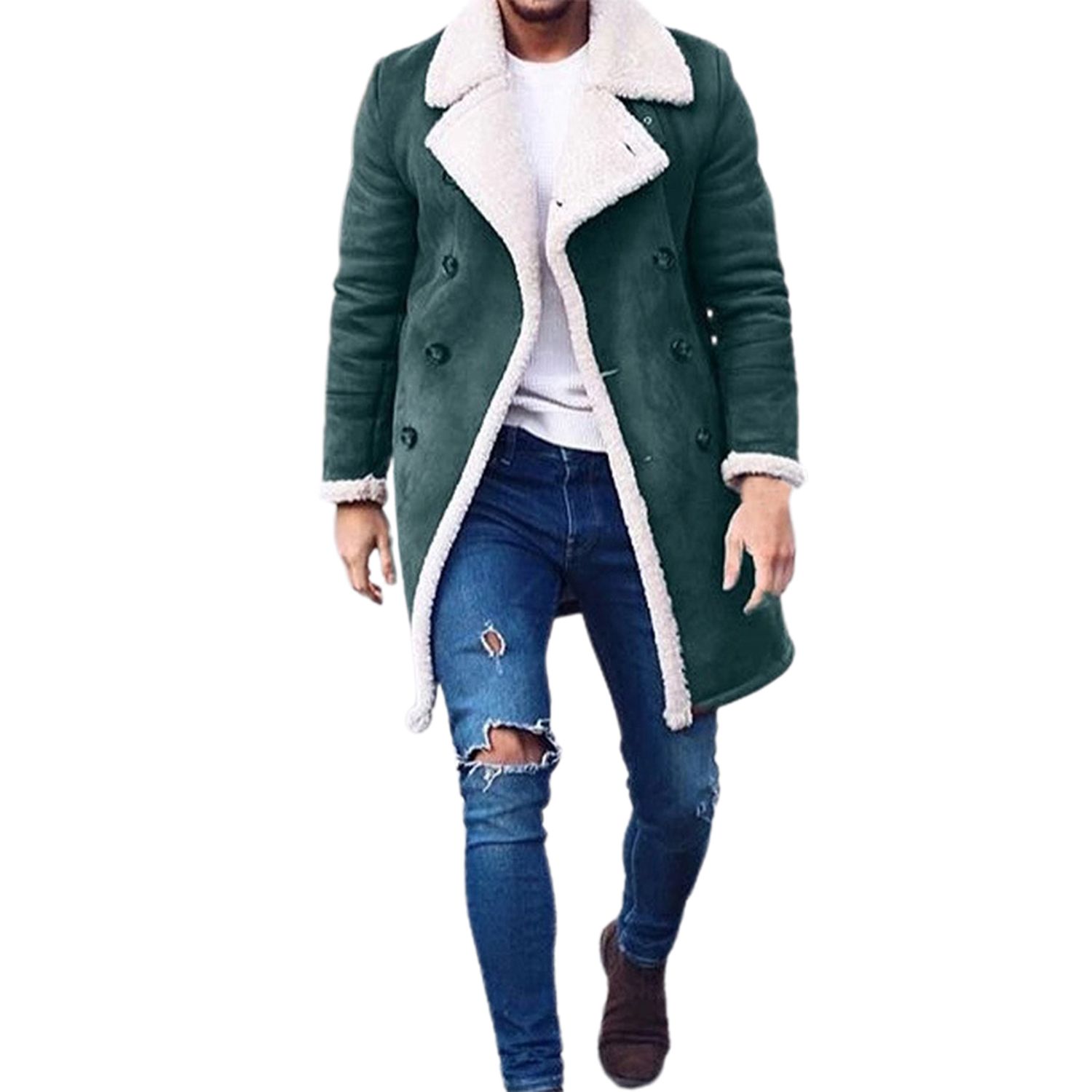 Men Coat All Match Warm Winter Jacket