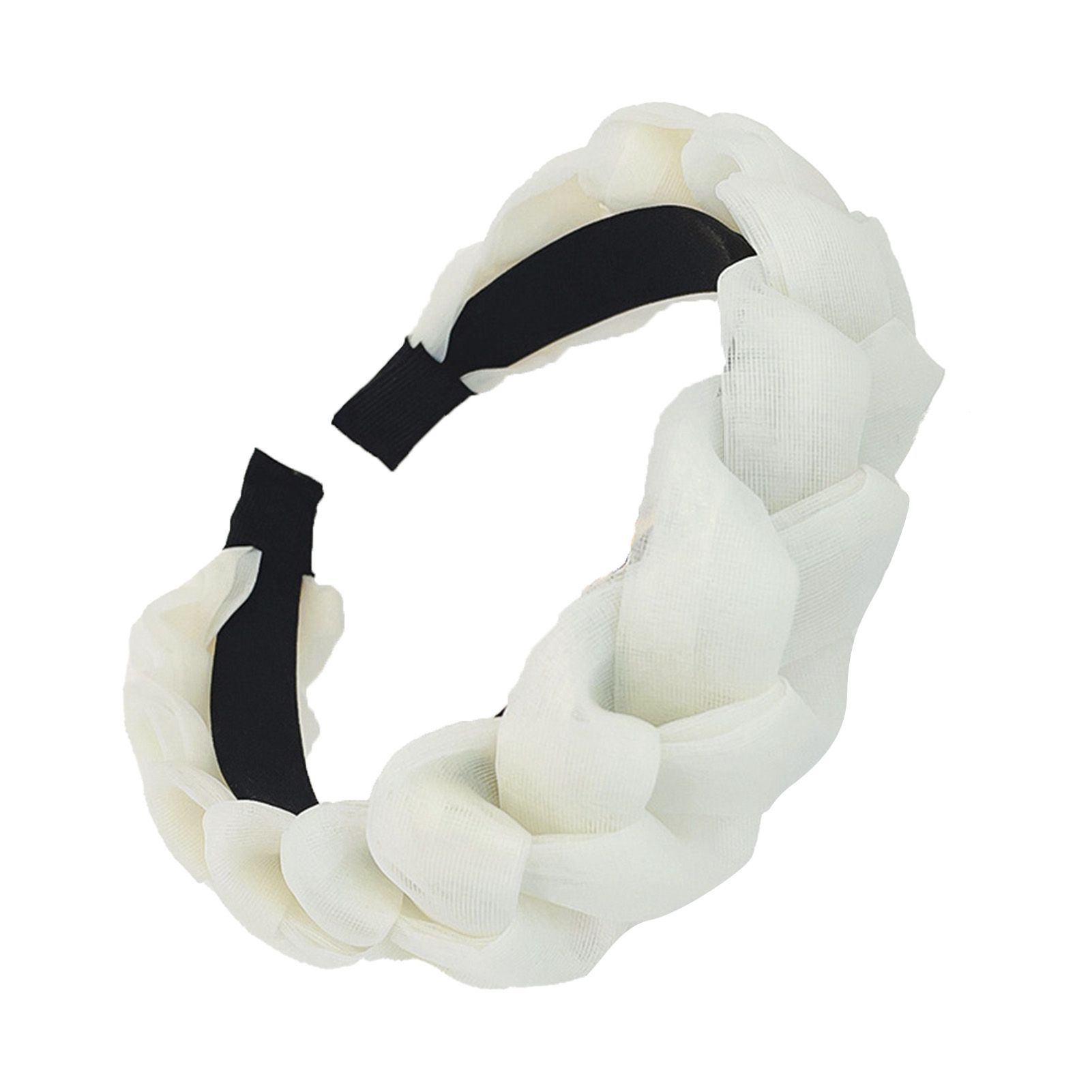 Hair Band Anti-Slip Wide Braided Headband