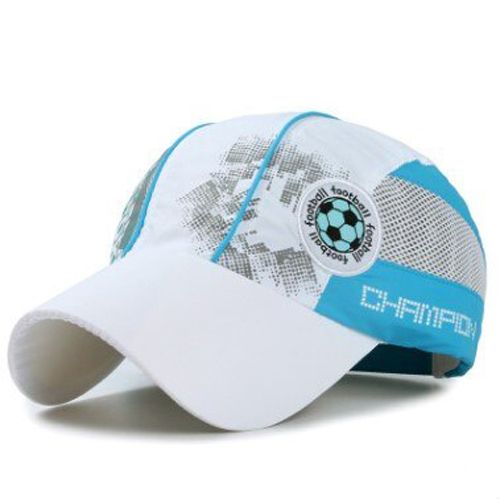 2020 Summer Children Breathable Baseball Cap Boys Girls Football Mesh Caps Outdoor Waterproof Adjustable Size Hats