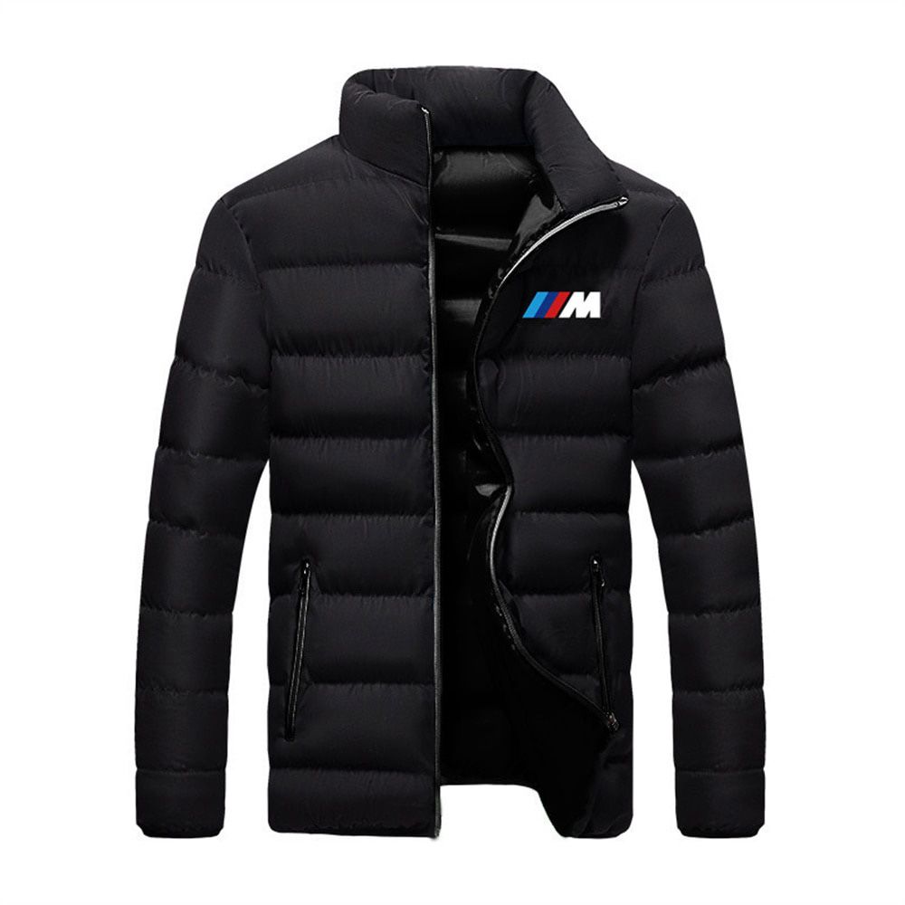 Men Winter Jacket Long Sleeve Baseball Jackets Windbreaker BMW Zipper Windbreaker Windproof Jacket Male Outwear Men Clothing