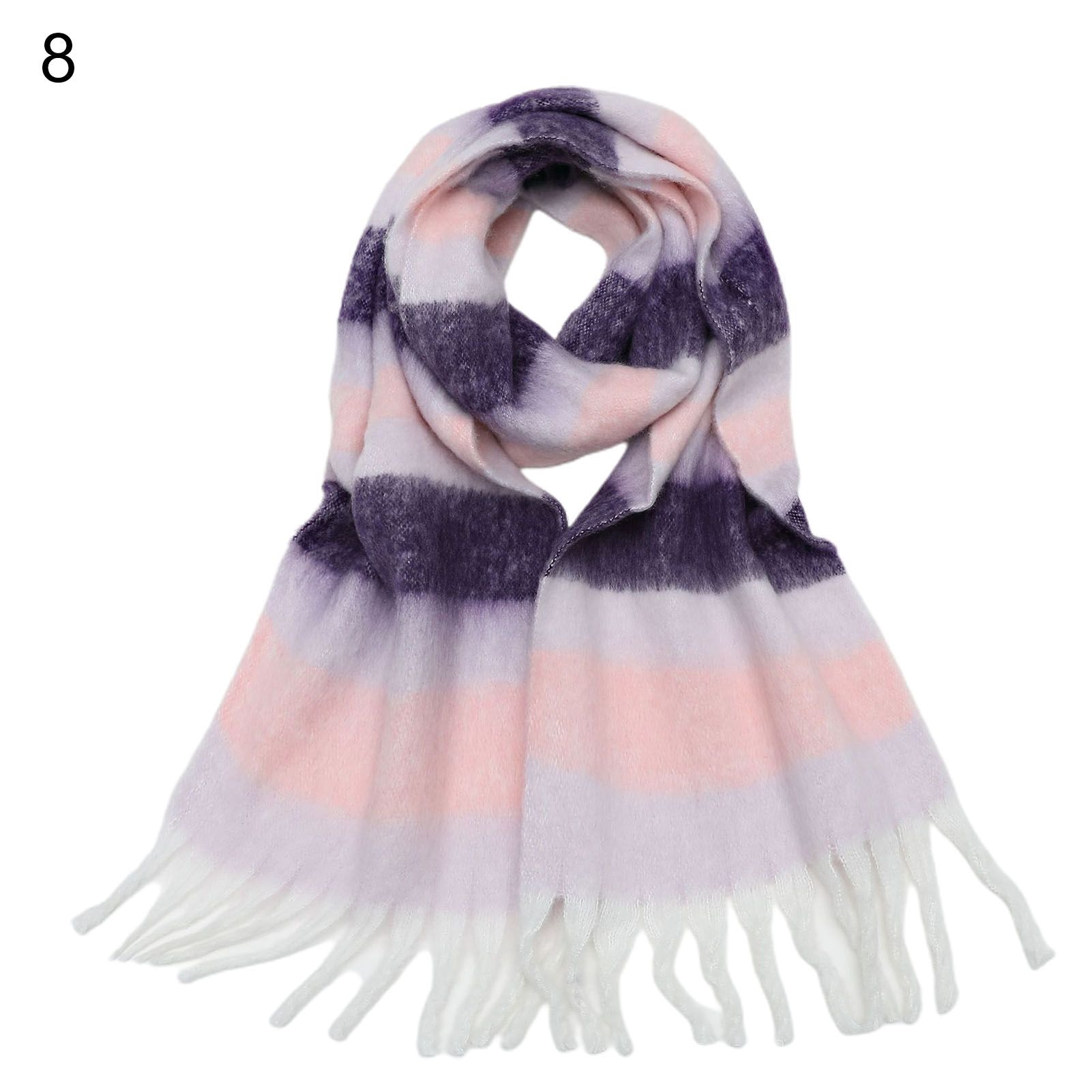 Plaid Blanket Scarf Excellent Craftmanship Classic Oversized Shawl Cape