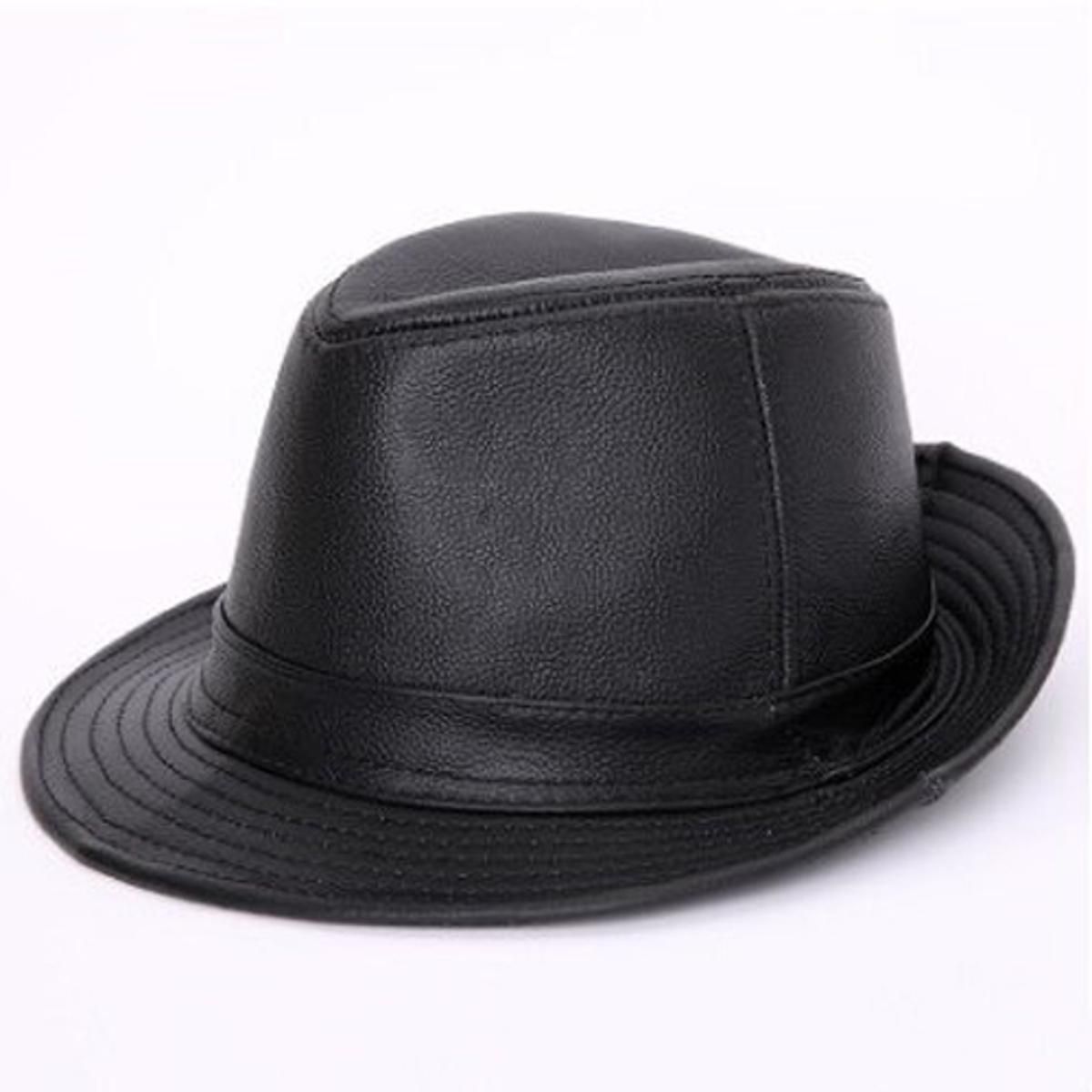 SILOQIN  Quality  Leather Hat Winter Trend Man   First Layer Cowhide Fedoras Hats Fashion Woman Brand SombrCasquette