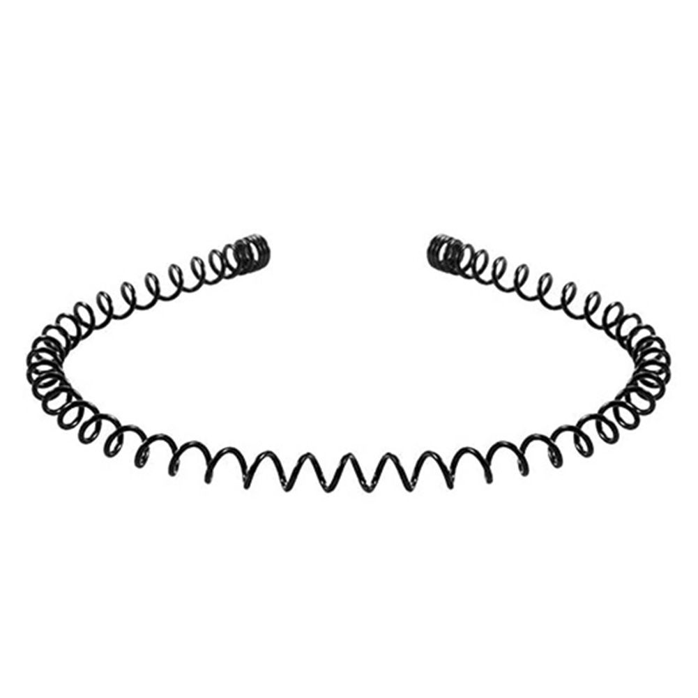 Men Fashion Stylish Metal Wavy Headband Hairpins Headwear Hair Hoop cessory