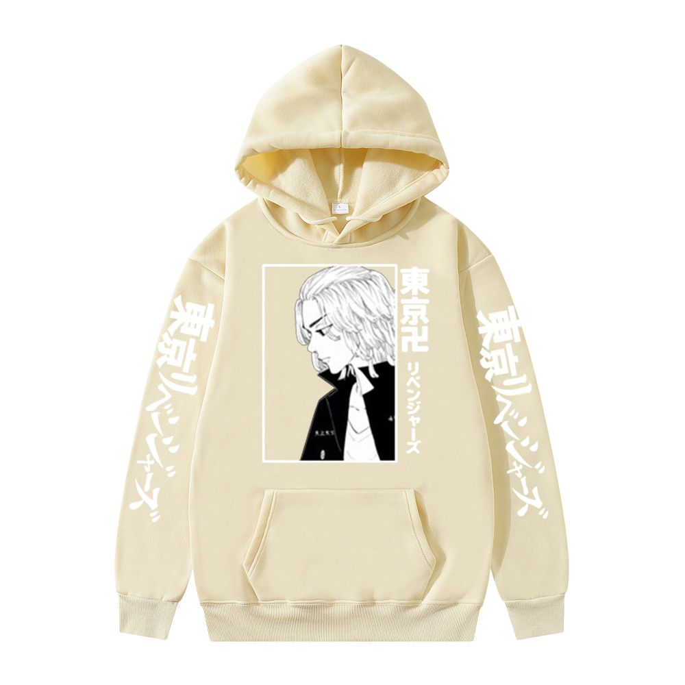 Anime Tokyo Avengers Mikey Manjiro Creative Sweatshirt Men's Casual Sweatshirt Men's Top harajuku