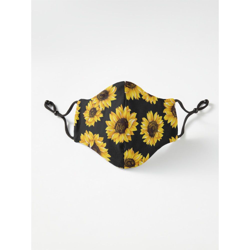 Colorful Flower Six Layer Face_Mask Tiktok_Mask For Men And Women Gaming_Mask With Adjustable Ear Loop And Digital Print Face_Mask Graphics Print Anime_Mask