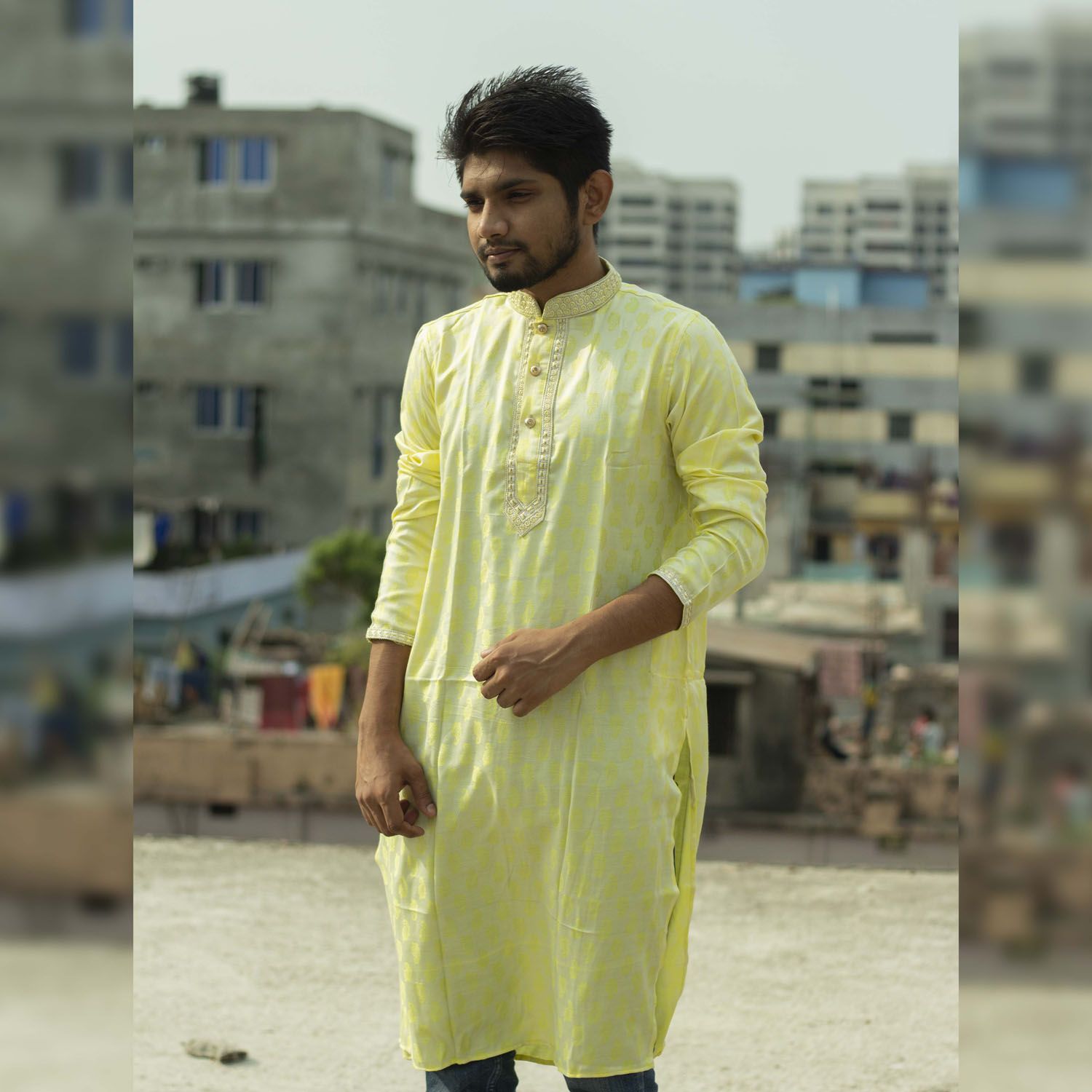 New Exclusive Latest Slim Fit Punjabi / Kurtas Design  Collection Deshi Dosh For Man 2020