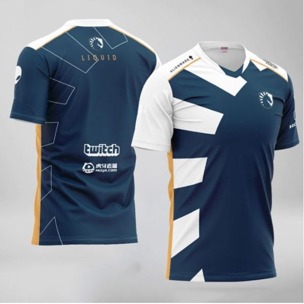 team  uniform T-shirt 2021 LOL CSGO Player Name Fan T-shirt Hochwertige TL esports 3D shirt personal ID customization 2021