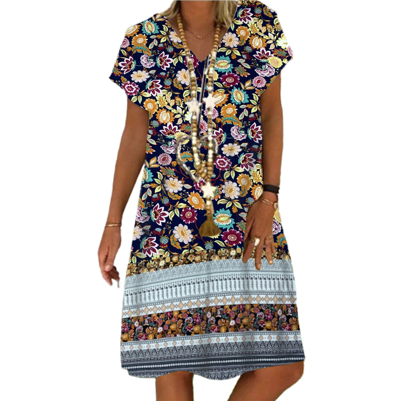Casual Dress Sweet Irregular Hem Women Dress