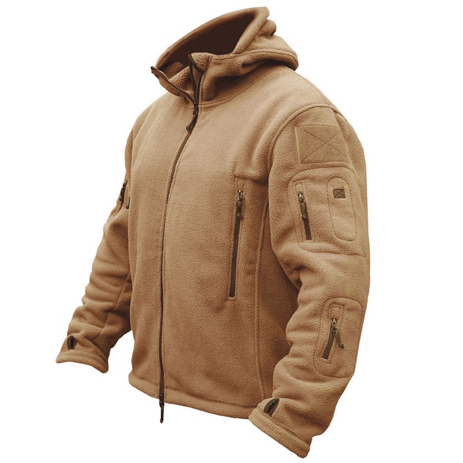 Winter Jacket Multi Pockets Warm Plush Multi Pockets Men Jacket