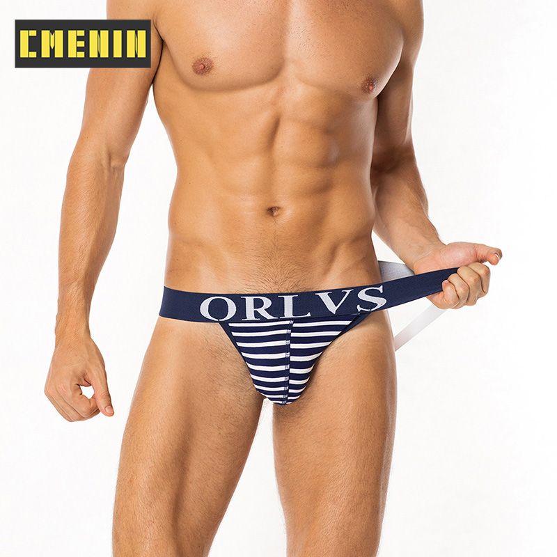 CMENIN Soft ORLVS (1 Pieces) Dot Mesh Men Underwear thongss Mens Jockstrap thongss And G strings CMENIN Soft Quick Dry Print Innerwear OR126