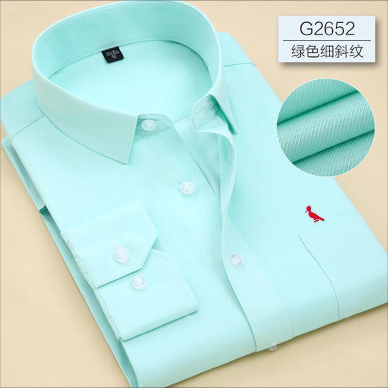 2021 Reserva Aramy Men Shirt 2021 Spring New Solid color/stripes business office formal men's formal shirts 7XL plus size