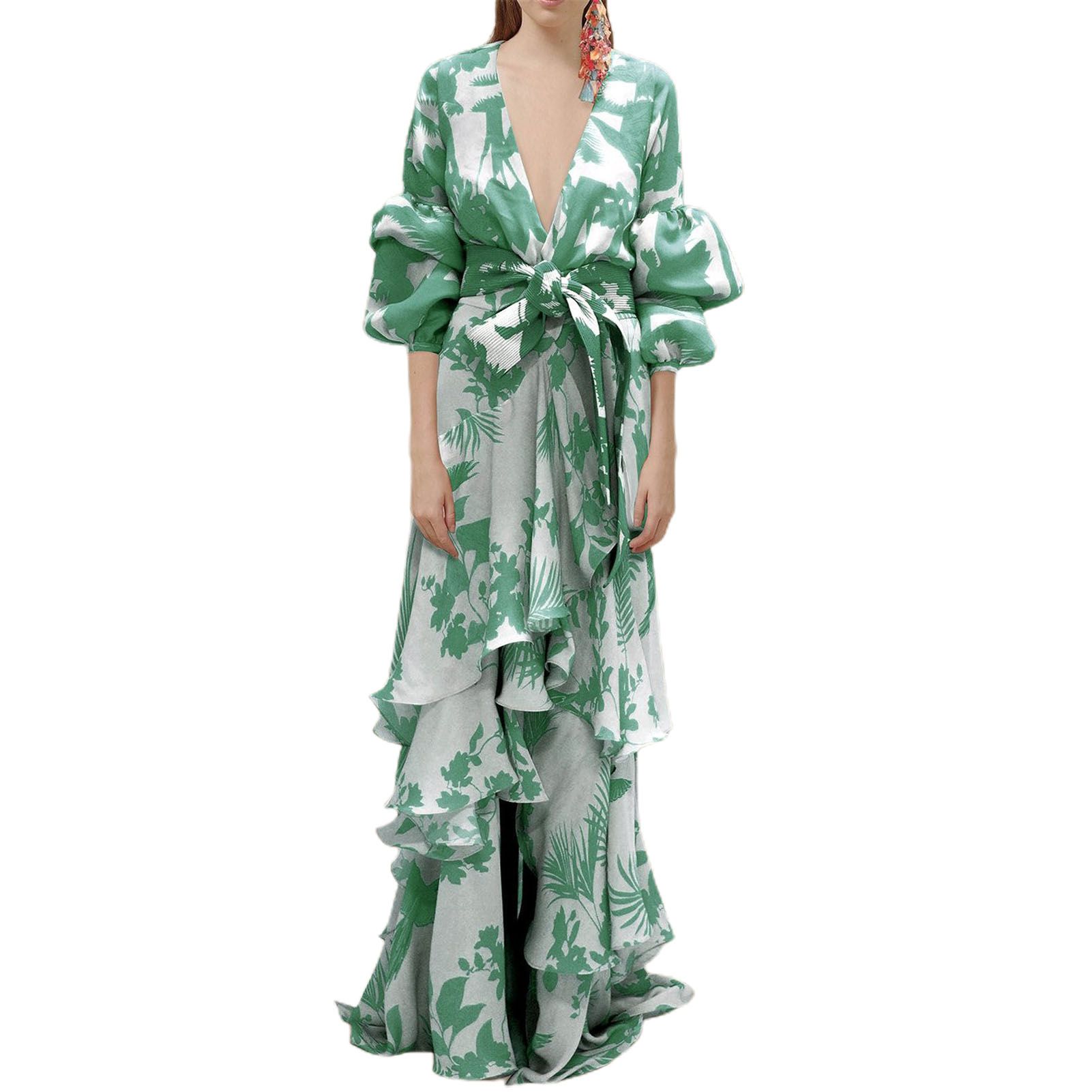 Summer Dress Long Sleeve Reinforced Stitching Beh Dress