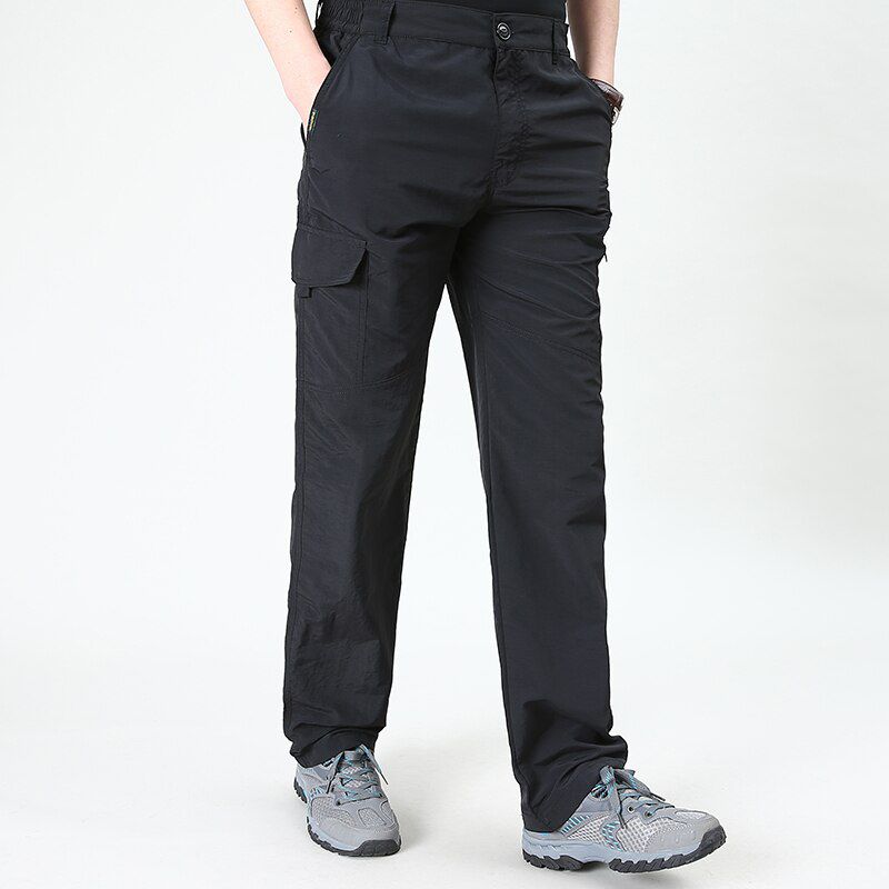 Summer Men Pants Tactical Cargo Pants Men Lightweight Breathable Quick Dry Pants Cargo Pants Men Tactical WorkPants