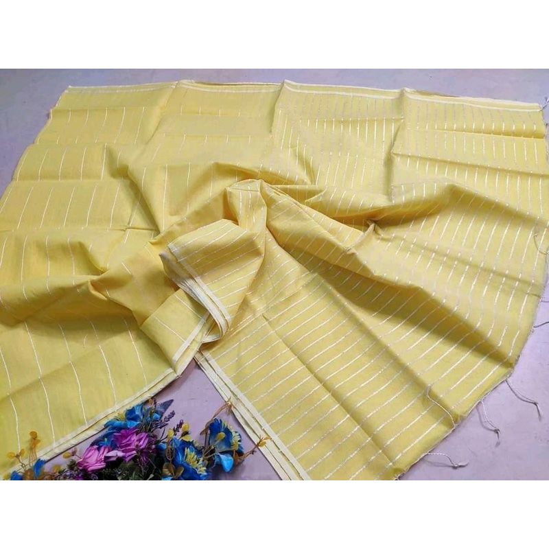 Fashionable silk chomki saree for women