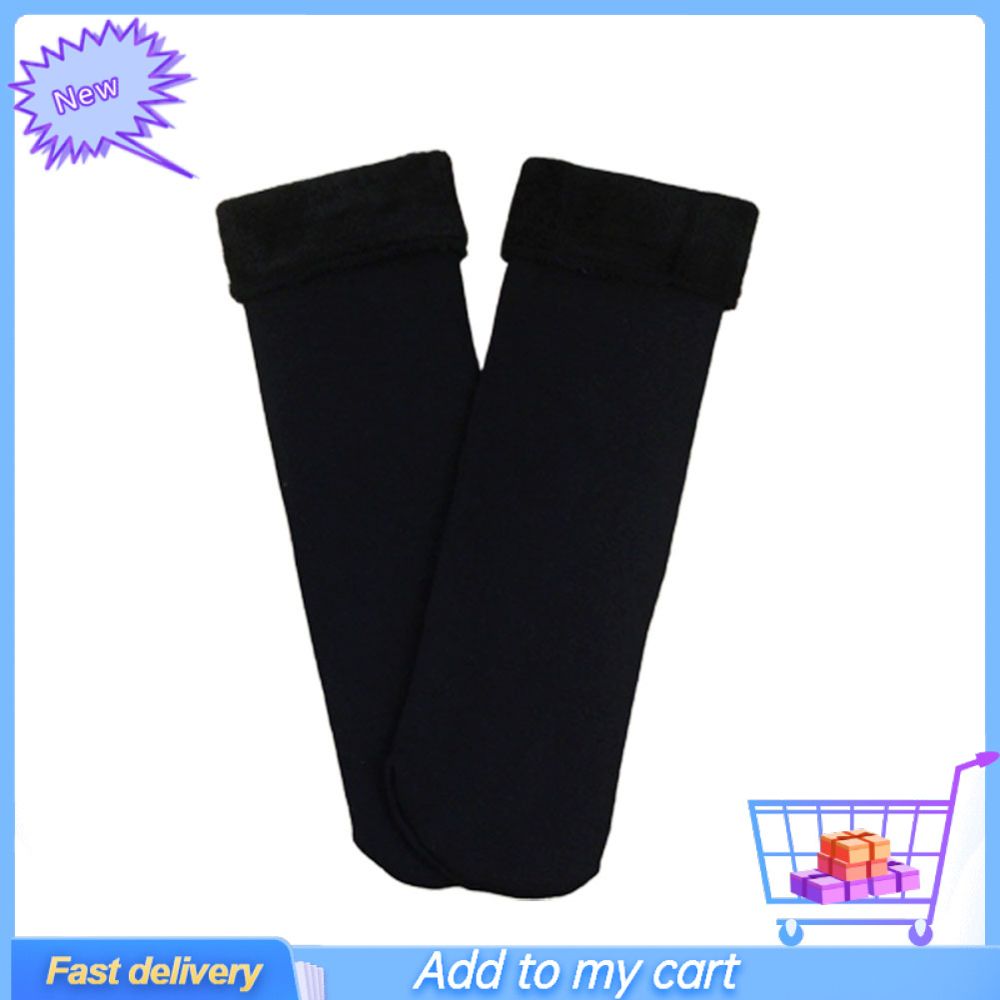 1 Pair Women Sexy Solid Color Winter Warm Over The Knee Thigh Long High Socks
