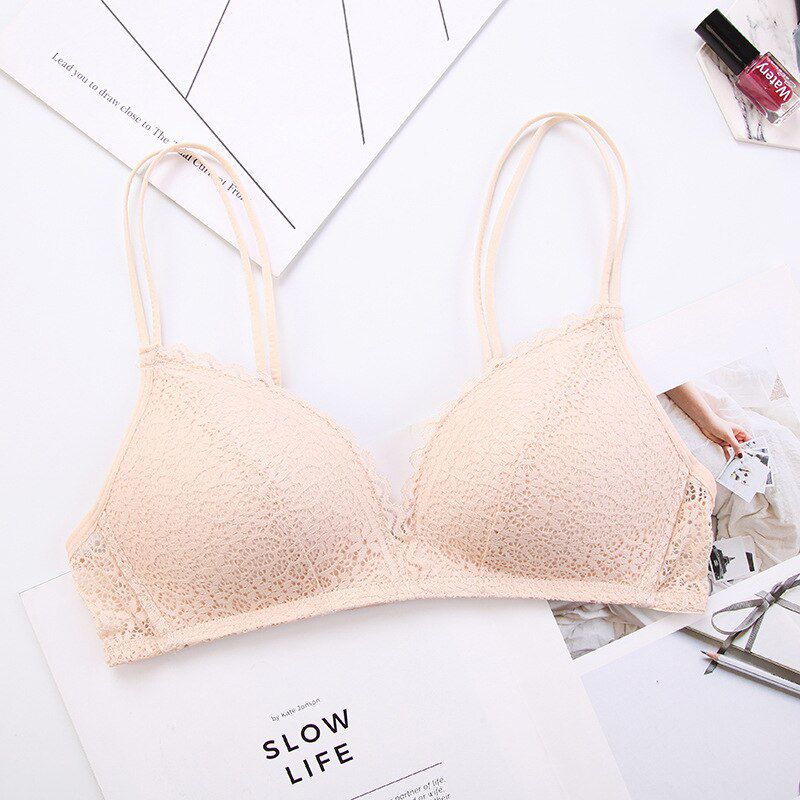 lingerie sujetadores para mujeres  push up seamless lace cotton  bralette bras for women lenseria para la mujer soutien gorg