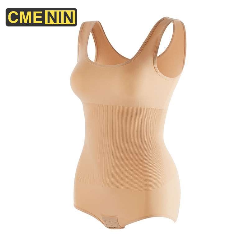 [CMENIN Girls] Tight Nylon Women's Waist Shapewear Korset  Thigh Slimmers Body Shaper Panty for Female Girdle 2 Color S0201