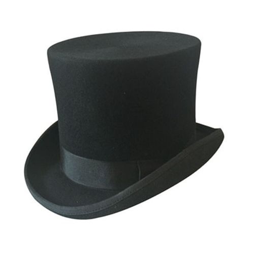 Wool felt fedoras presihats equestrian cap magic cap male Top Hat caps women's
