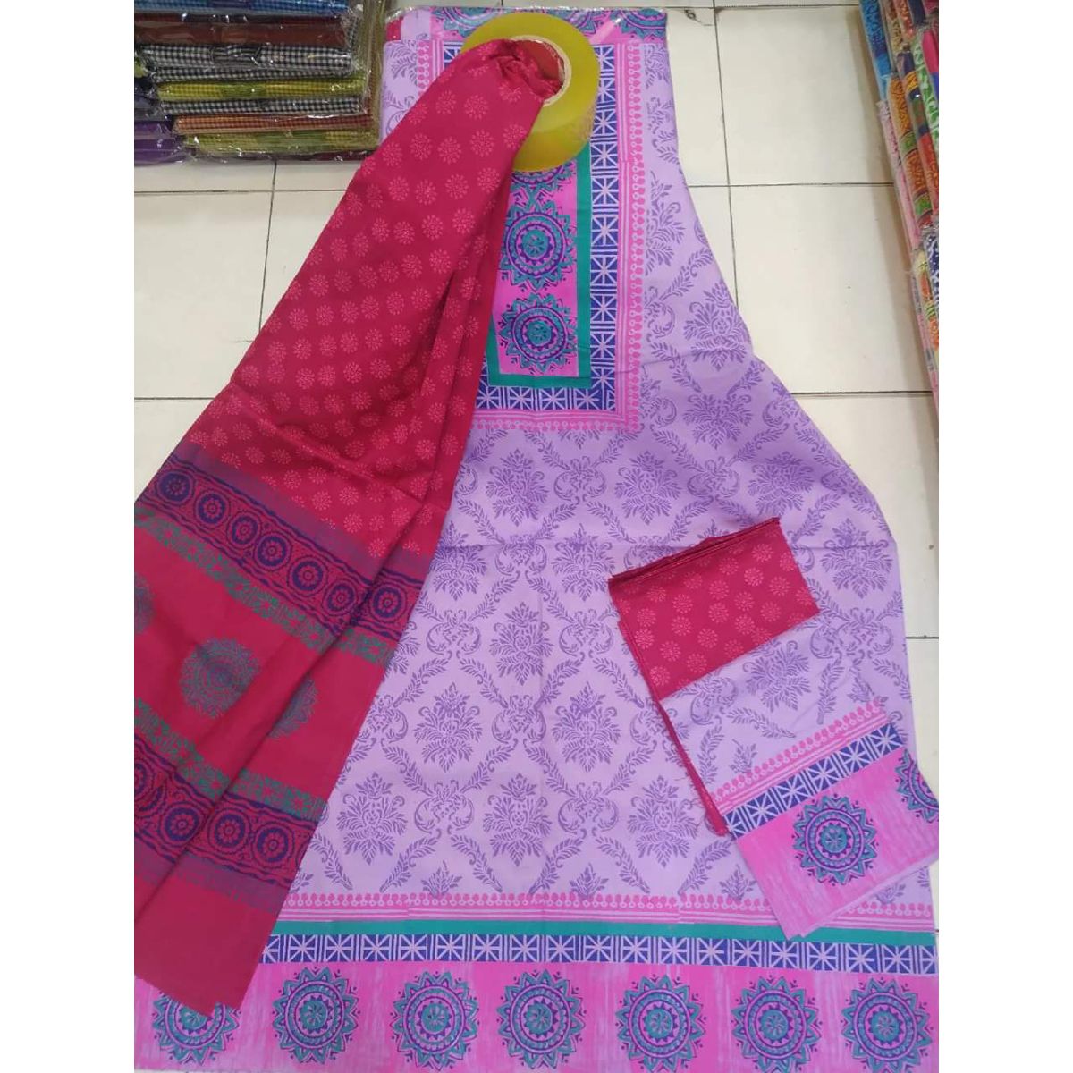 Female Three Piece Dress - 67