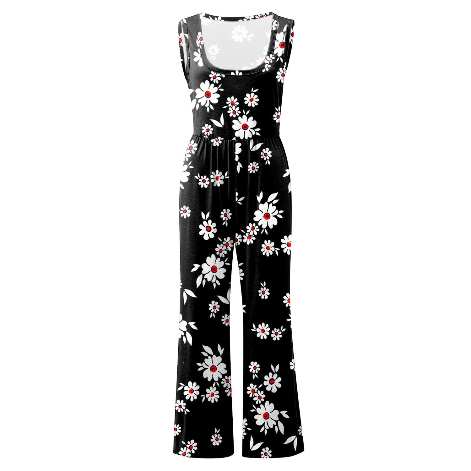 Summer Jumpsuit Long Lightweight Women Jumpsuit