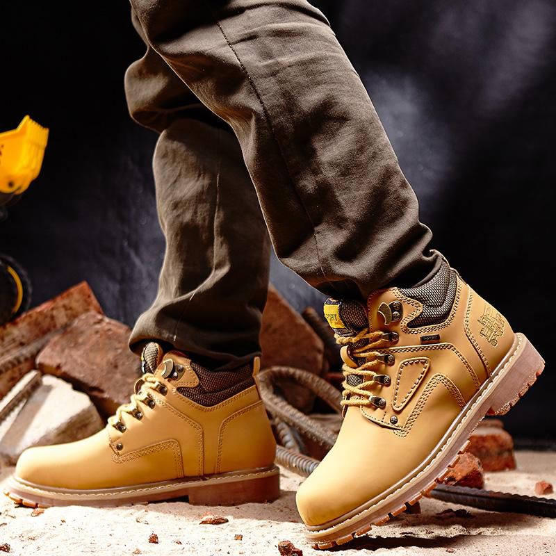 Classic Style Men Wait Lace-up Men Outdoor Sport Shoes Jogging Hiking Sneakers Fast