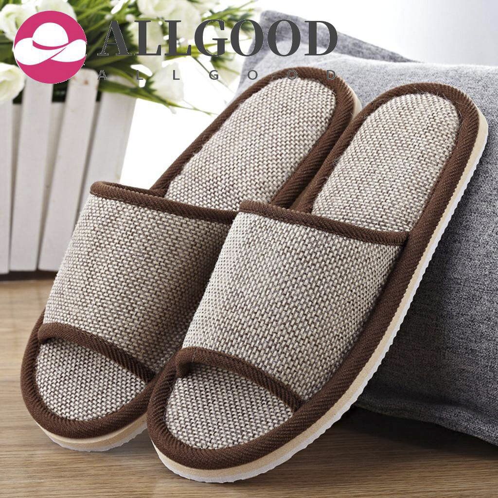 House Slippers Womens Mens Couples Fashion Casual Home Slippers Indoor Floor Flat Shoes Sandals