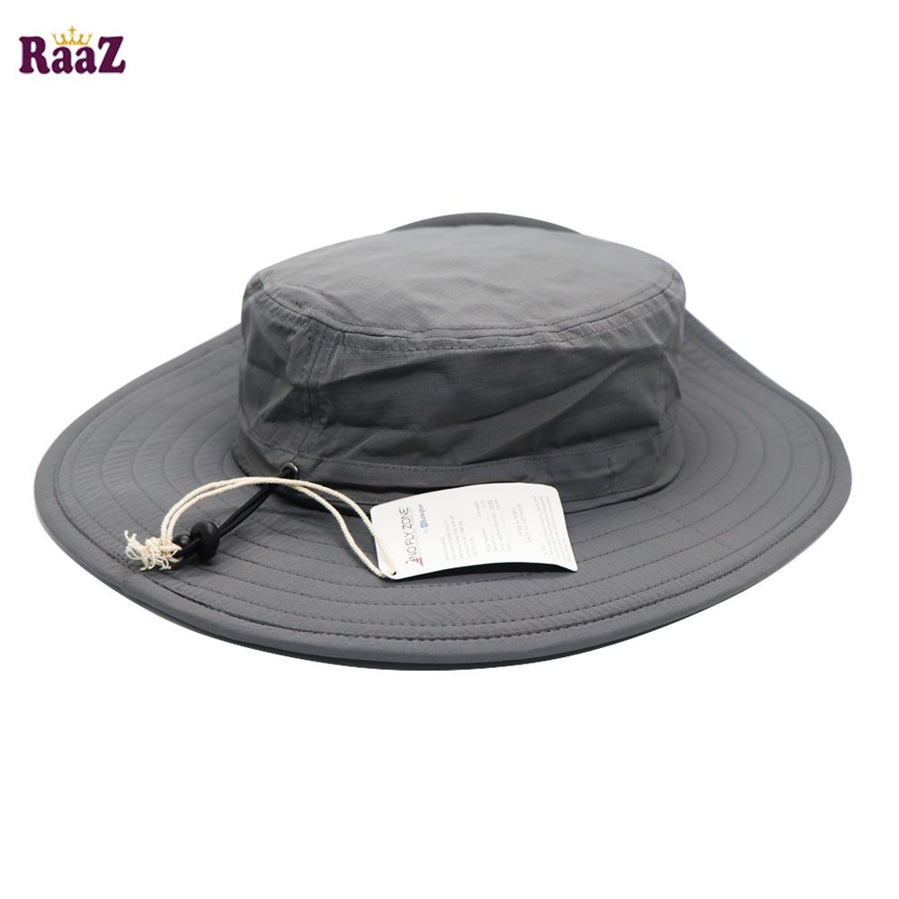 Grey Men'S Sun Hat Wide Brim Summer Sun Cap - Cap - Cap For Men