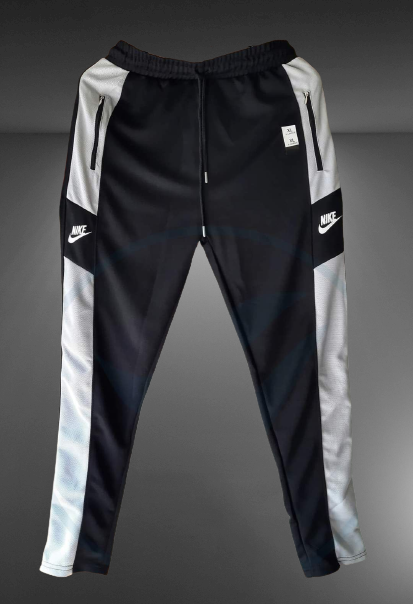 Black And White Color Comfortable Trouser For Men