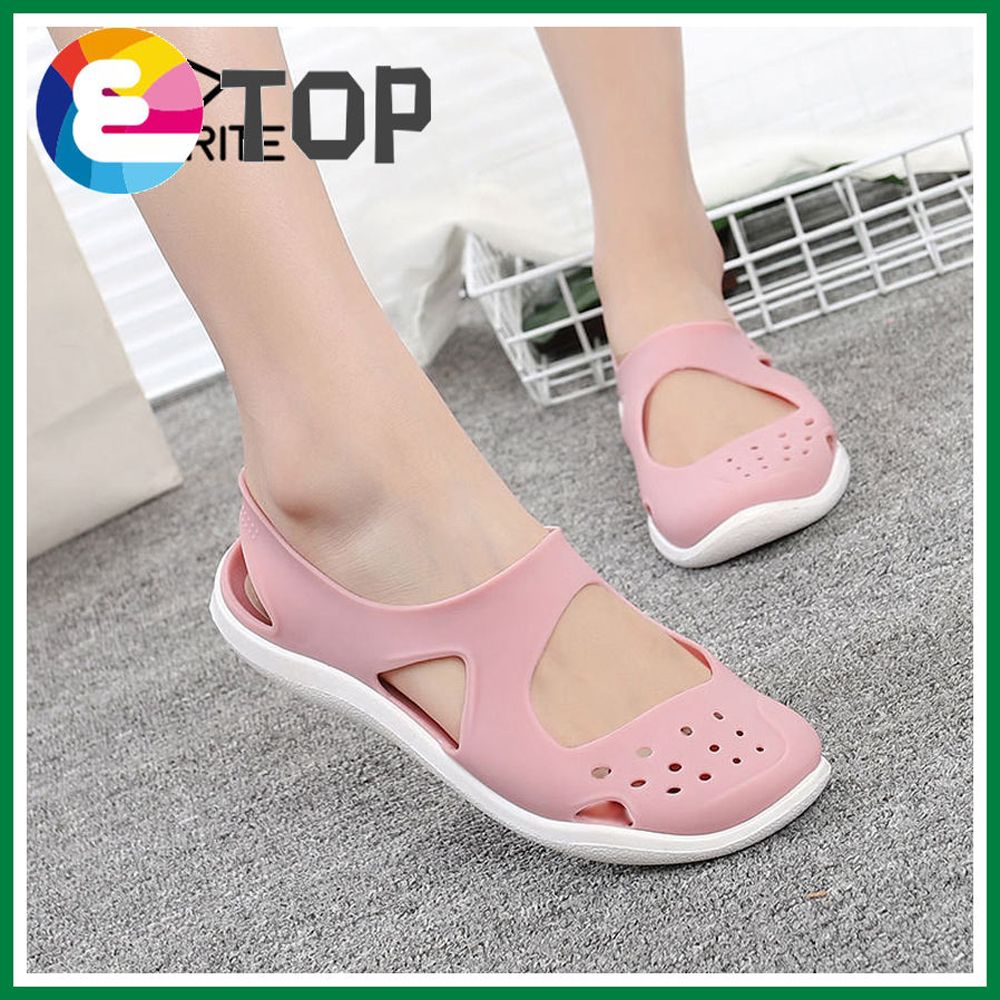 Summer Sandals for Women Beach Shoes Quick Dry Shoes Jelly Shoes for Women Flat Shoes