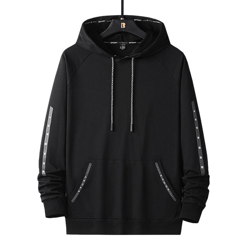 Big Size 9xl 150kg Men Hoodies Sweatshirt Casual Hooded Pullover Mens  Hop Streetwear Sweatshirt Oversized Hoodie Tracksuit