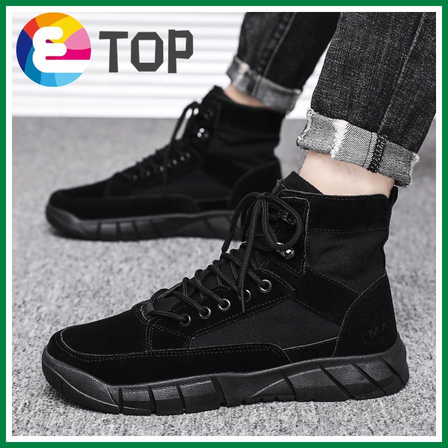 Ankle Boots for Men New Hight Top Boot Men Martin Boots Men Casual Sports Trendy Shoes Men